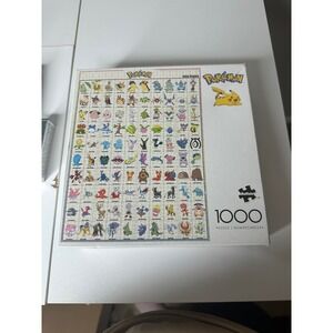 Buffalo Pokemon Jigsaw Puzzle Unisex 1000pc White New Johto Region 10600